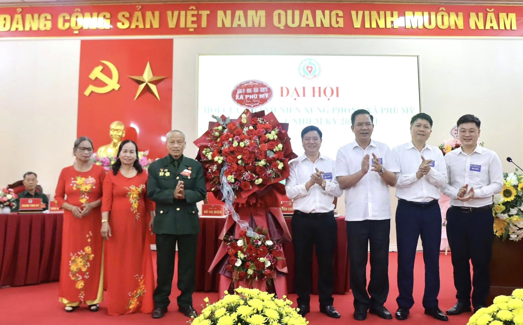 Đại hội Hội Cựu Thanh niên xung phong xã Phú Mỹ khóa I, nhiệm kỳ 2026 – 2031.