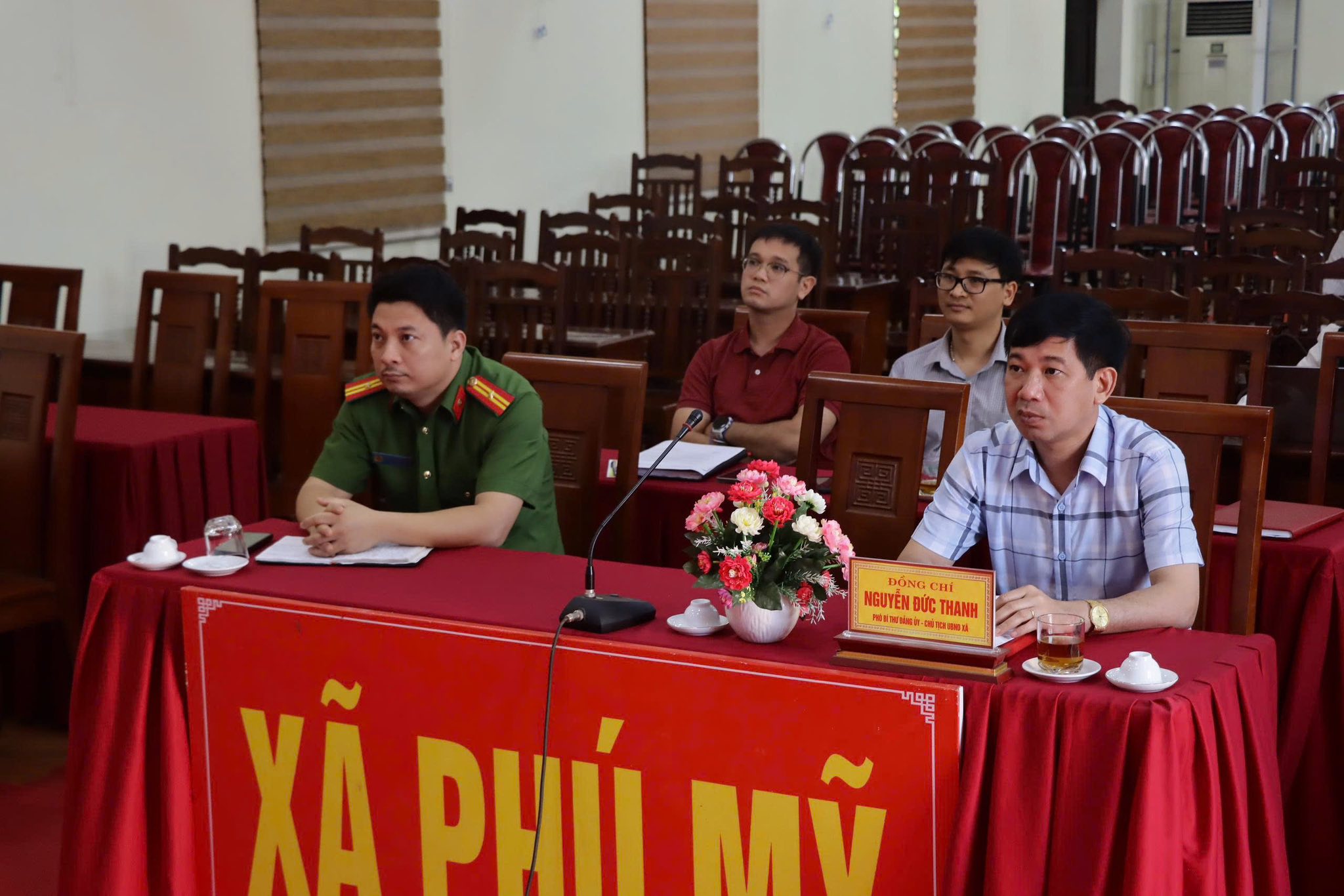 Xã Phú Mỹ tham dự Hội nghị: Hướng dẫn kỹ thuật phần mềm xây dựng, duy trì và hoàn thiện cơ sở dữ liệu đất đai.