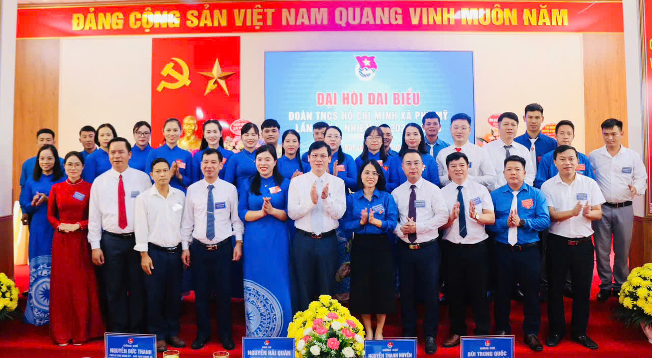 Đại hội đại biểu Đoàn Thanh niên Cộng sản Hồ Chí Minh xã Phú Mỹ lần thứ I, nhiệm kỳ 2025-2030 thành công tốt đẹp.